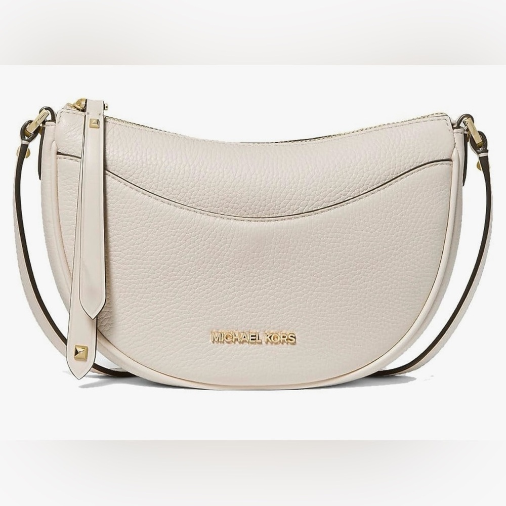 NWT Michael Kors Dover Small Leather Crossbody Bag - Picture 3 of 7